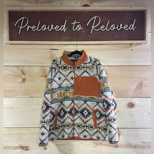 Alpine Design Fleece Aztec Zip Up